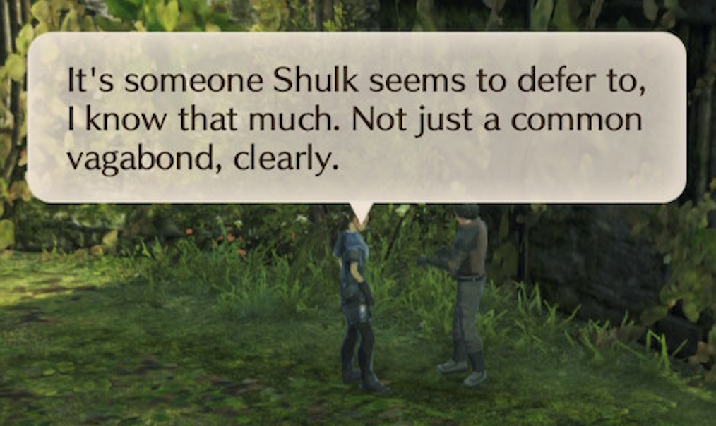 screencap of some xenoblade 3: future redeemed npcs who are as much in the dark about a's pronouns as we are